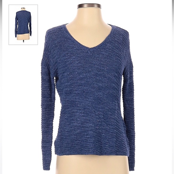 Calvin Klein Jeans V-neck pullover sweater size L - Picture 1 of 6